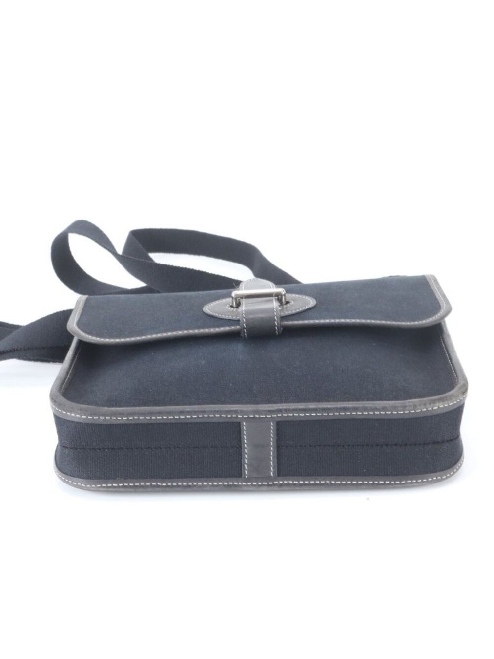 Hermes Buena Ventura PM Leather Shoulder Bag Crossbody Black - Picture 5 of 9